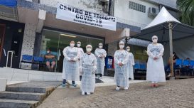 Equipe do Centro de Triagem aderiu à ação estadual. Foto: André Luiz/Agora Laguna