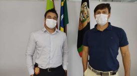 Diego Parma assume 18ª DRP no lugar de Raphael Giordani, que segue para a Dpol. Foto: Luís Claudio Abreu/Agora Laguna