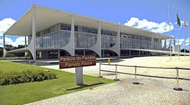 Fachada do Palácio do Planalto, onde funciona o gabinete do presidente. Foto: Pedro França/Agência Senado