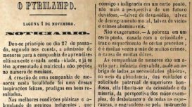 jornal o pyrilampo 1864 recorte