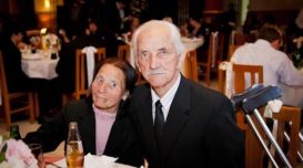 Venezio Martins com a esposa Carlota (in memorian). Foto: Famacolor/Arquivo de família